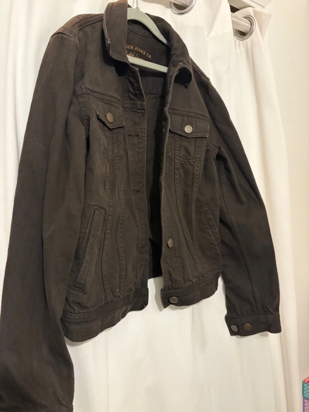 Lauren Ralph Lauren Dark Brown Jean Jacket - Picture 3 of 3